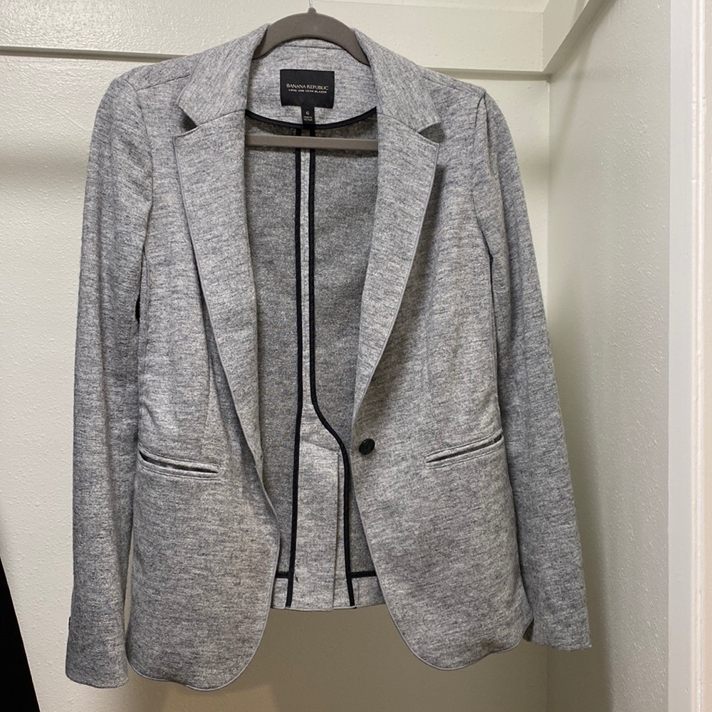 Banana Republic Grey blazer